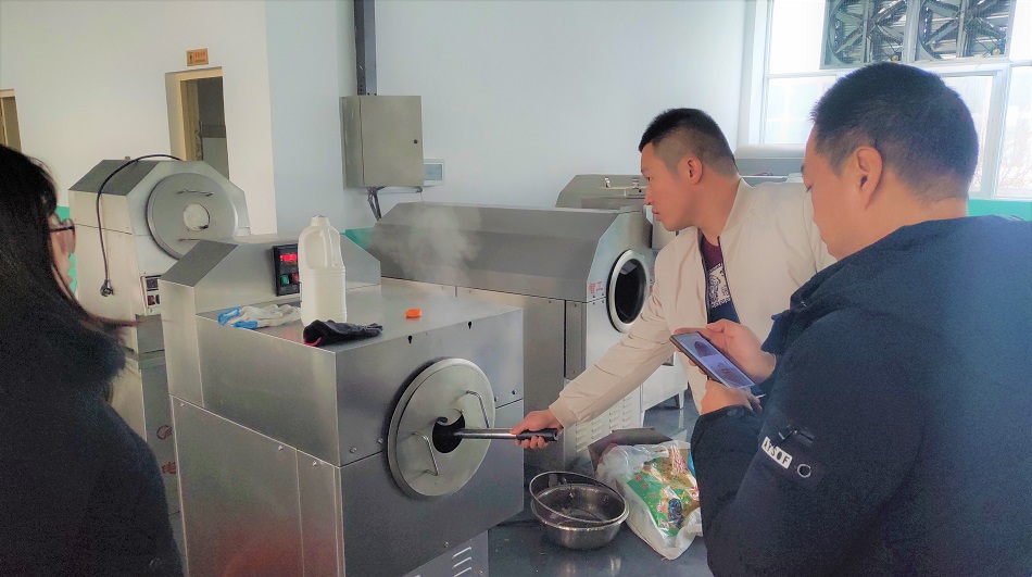 板栗炒貨機