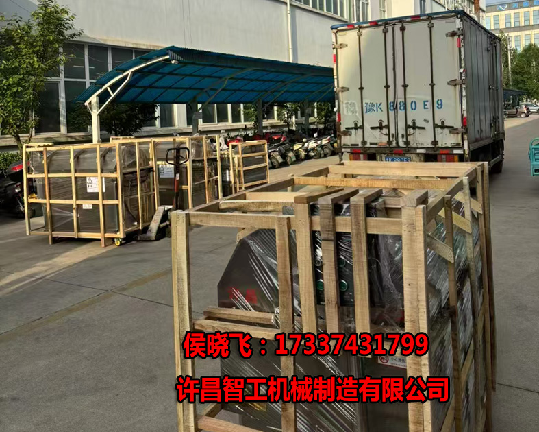 4.23日，合肥展會客戶訂購的機器陸續(xù)發(fā)貨
